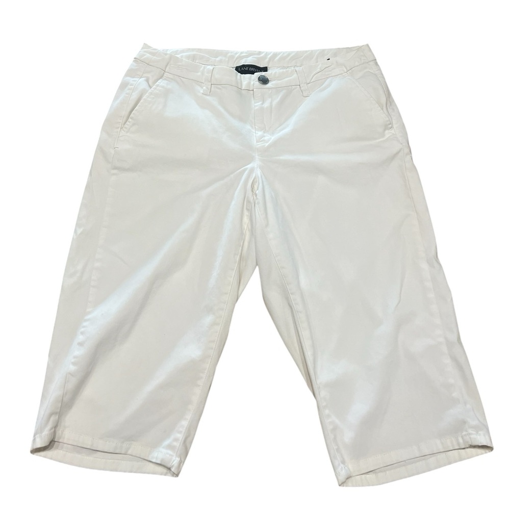Lane Bryant White Women's Bermuda Shorts